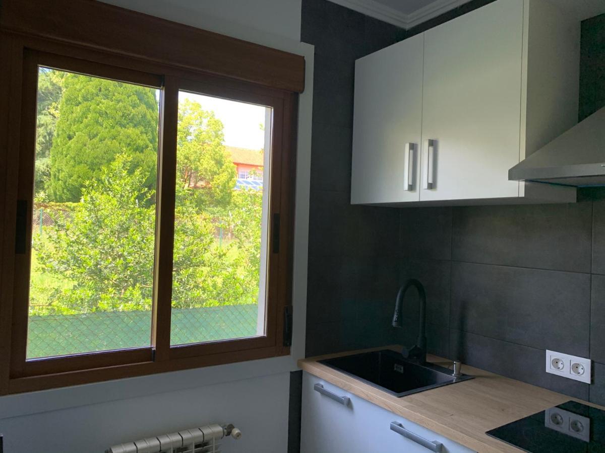 OrtonoA Casa Vermella Con Jardin A 10 Minutos De Santiago De Compostela公寓 外观 照片